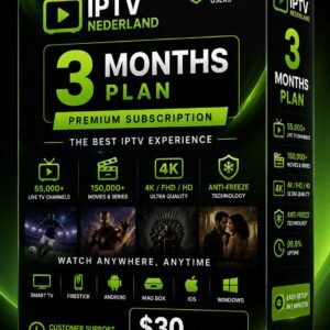 IPTV Nederland 3 MAANDEN