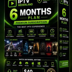 IPTV Nederland 6 MAANDEN